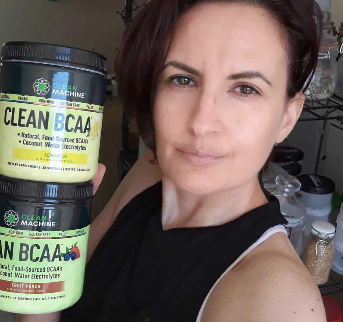 Clean BCAA - 2:1:1 Food Sourced BCAAs Powder & Coconut Water Electrolytes Recovery & Amino Energy Supplement - Award Winning Vegan Amino Acid Supplement - 30 Servings (30, Fruit Punch)