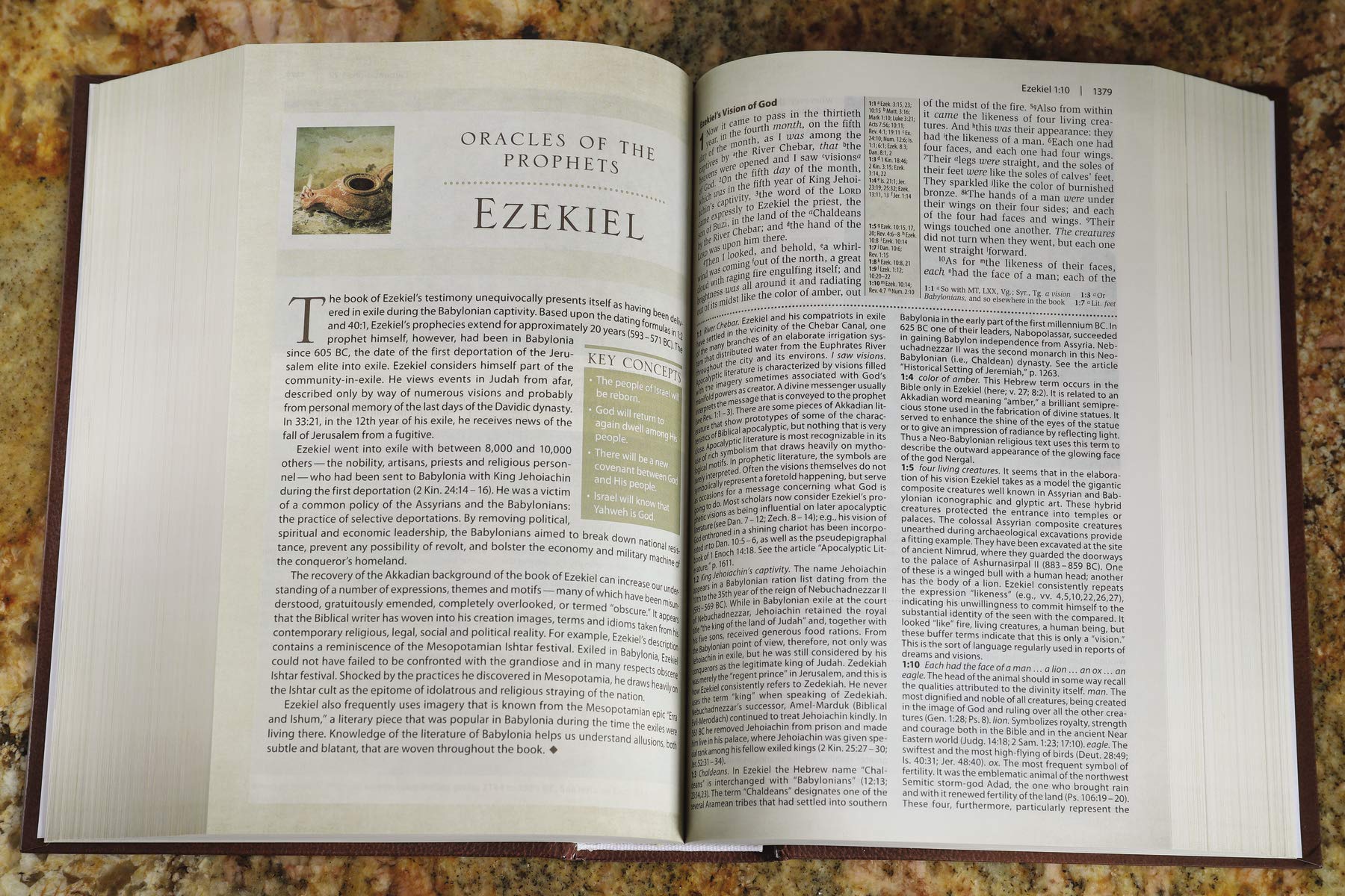 NKJV, Cultural Backgrounds Study Bible, Hardcover, Red Letter: Bringing to Life the Ancient World of Scripture