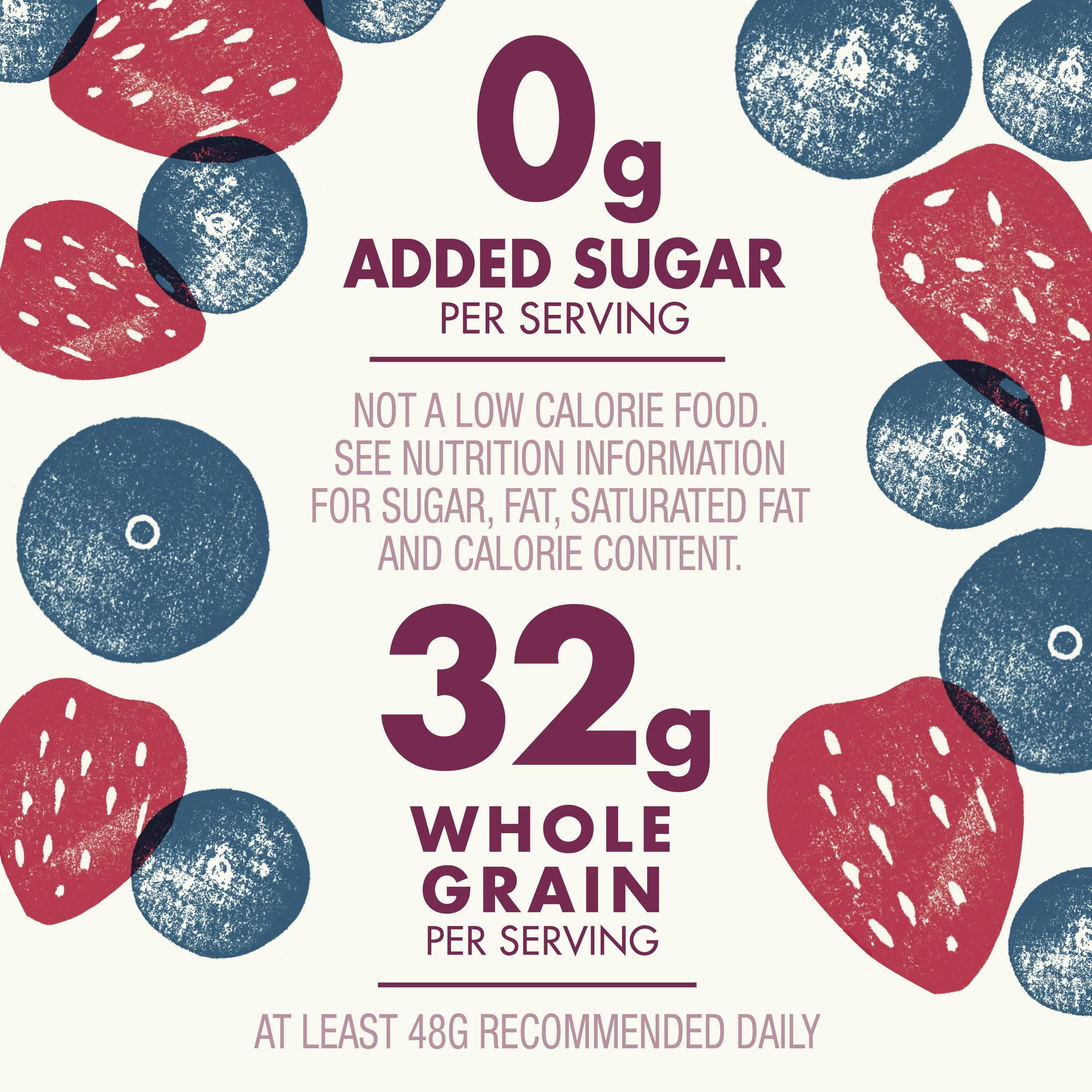 Cascadian Farm Organic Mixed Berry Cereal, No Added Sugar, 12.5 oz
