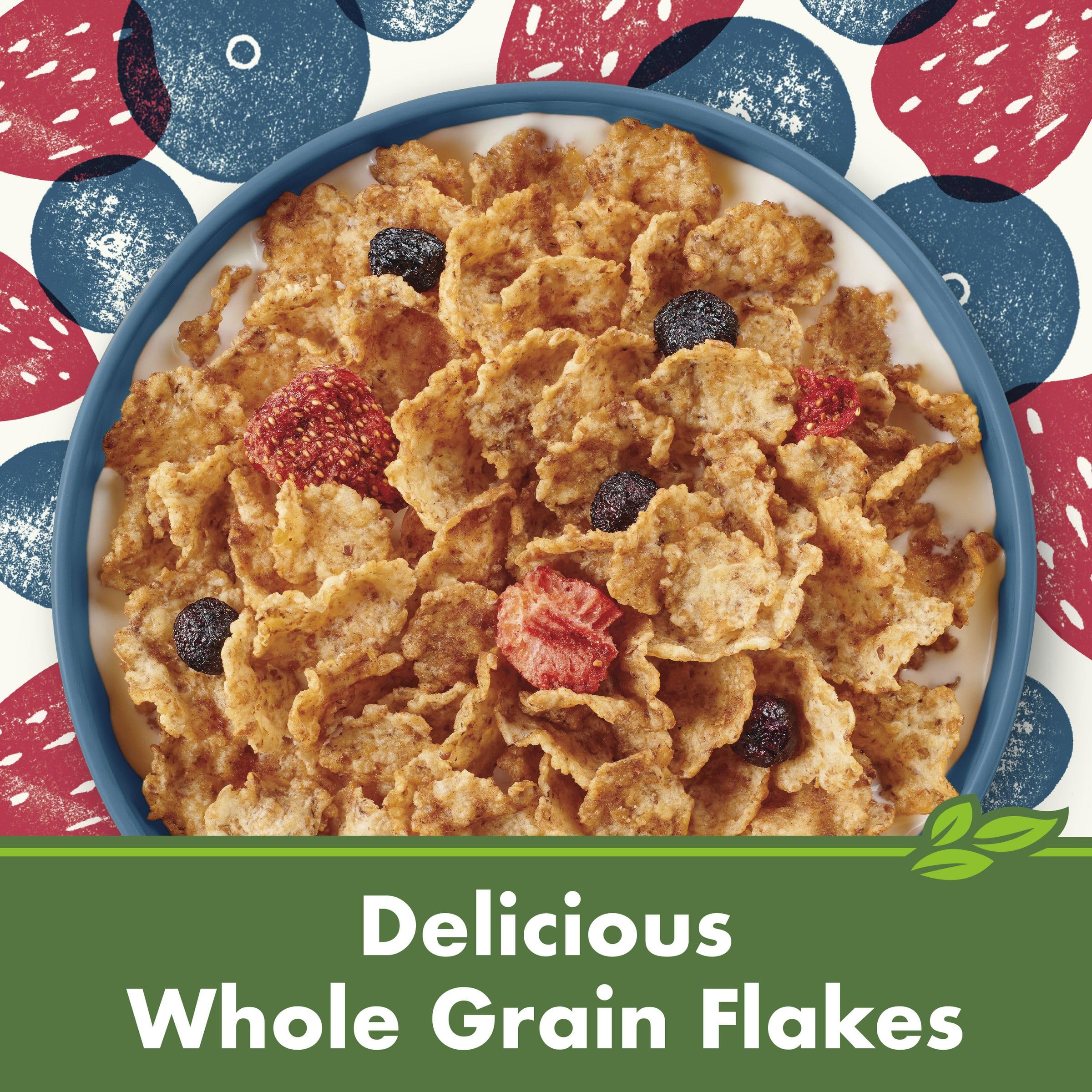 Cascadian Farm Organic Mixed Berry Cereal, No Added Sugar, 12.5 oz